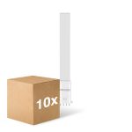 Multipack 10x Noxion Lucent PL-S LED  6W - 827 Luz Muy Cálida | 4-Pines - Reemplazo 11W