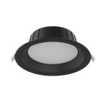 Noxion Downlight LED Hera Medio Empotrado Negro 21W 2400lm 100D - 827-830-840 CCT | 226mm - Recorte 200mm