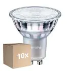 Multipack 10x Philips MASTER Value Foco LED GU10 PAR16 3.7W 355lm 60D - 927 Luz Muy Cálida | Mejor Reproducción De Color - Regulable - Reemplazo 50W