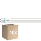 Multipack 10x Philips Tubo LED T8 MASTER Value (EM/Mains) High Output 13.1/15.5W 2000/2300lm - 830 Luz Cálida | 120cm - Lumen Cambiar - Reemplazo 36W